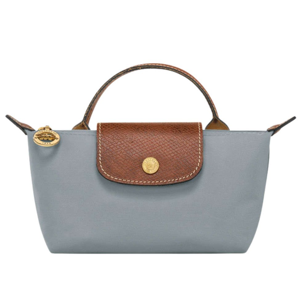 Mini Sac Élan Gris Acier, Bandoulière incluse