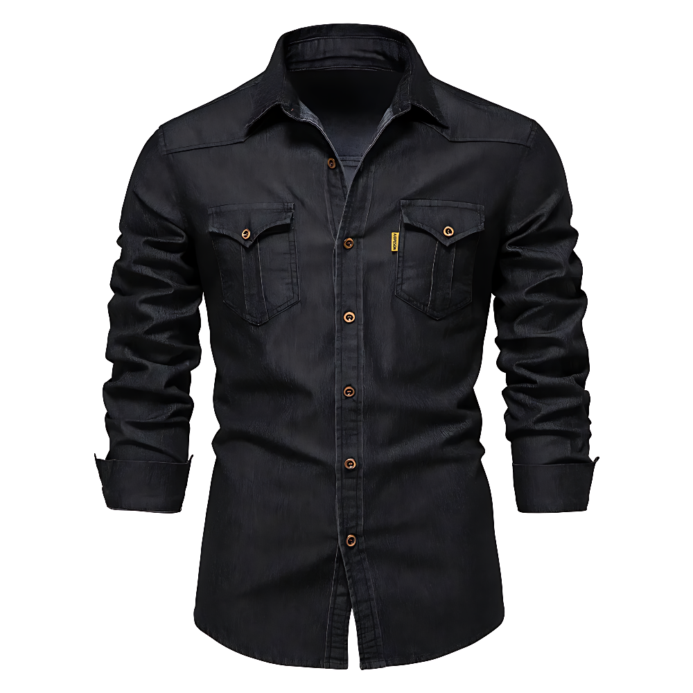 CHEMISE EN DENIM POUR HOMME