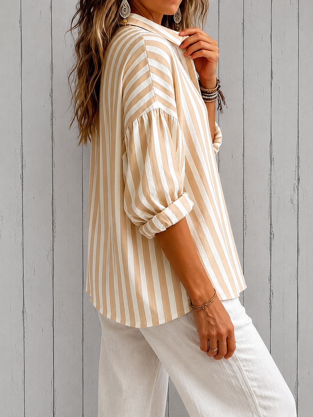 Blouse Raffinée à Volants Martine