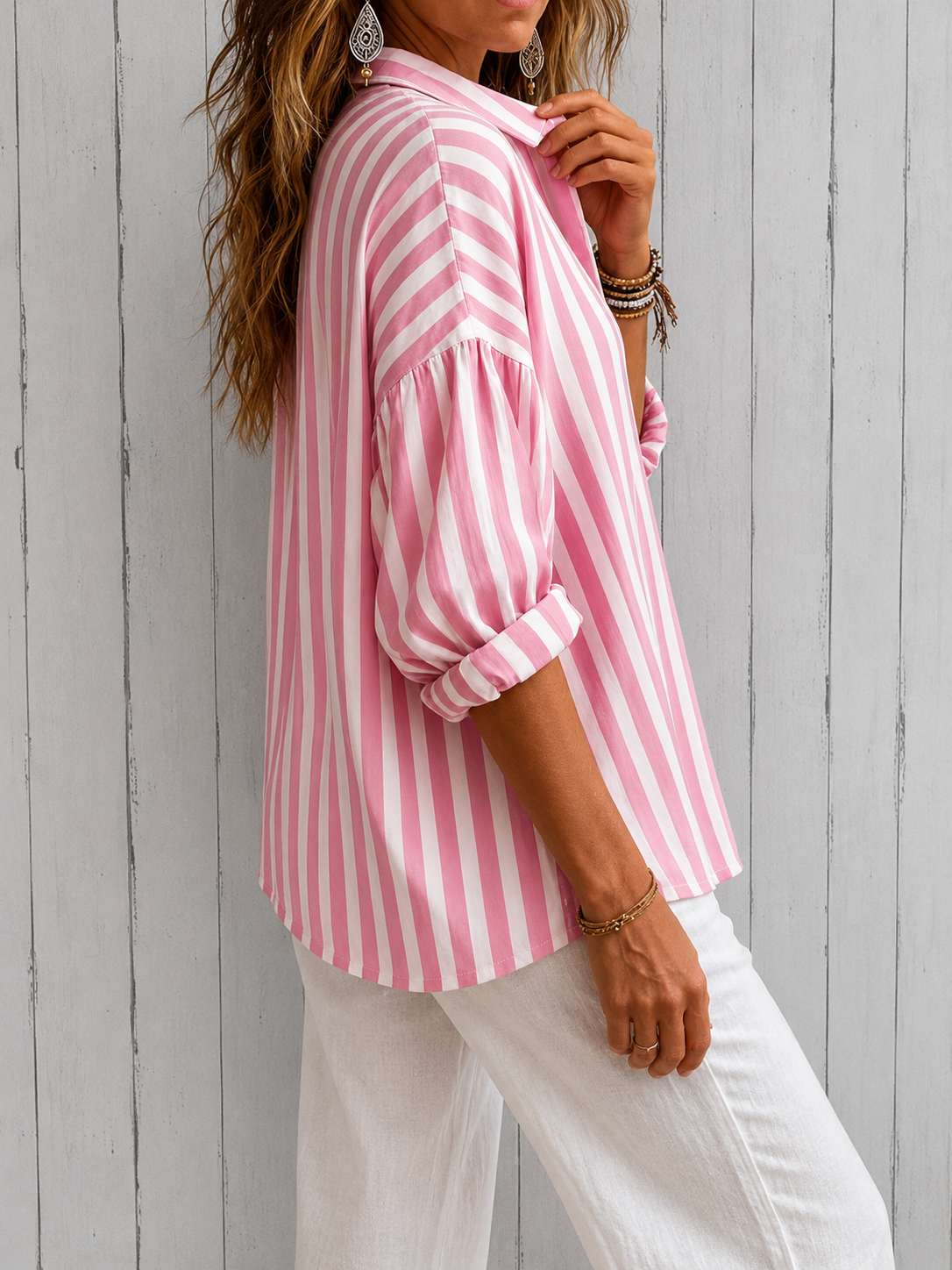 Blouse Raffinée à Volants Martine